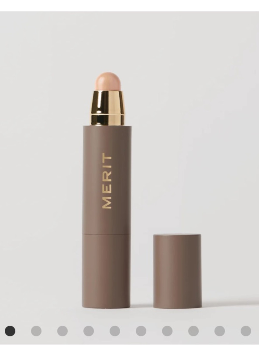 NIB Merit The Minimalist
PERFECTING COMPLEXION STICK Sandstone foundation